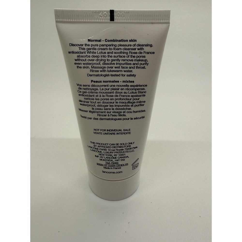 Lancome Creme Mousse Confort Comforting Cleanser & Crème Radiance 1.7FLOz 50mL e - Picture 9 of 11